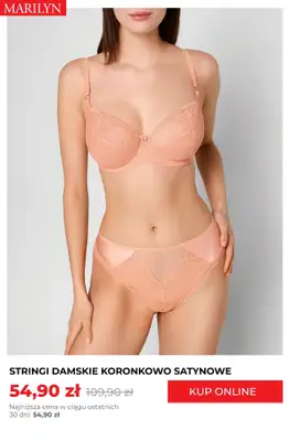 Marilyn - gazetka promocyjna Do -70% na bieliznę od poniedziałku 18.08  - strona 3 Marilyn - gazetka promocyjna Do -70% na bieliznę od poniedziałku 18.08  - strona 3