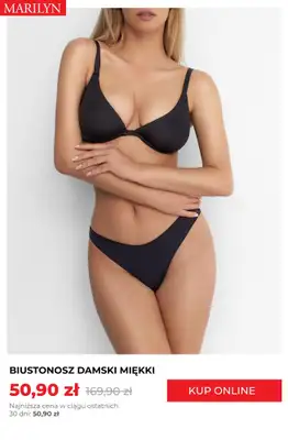 Marilyn - gazetka promocyjna Do -70% na bieliznę od poniedziałku 18.08  - strona 4 Marilyn - gazetka promocyjna Do -70% na bieliznę od poniedziałku 18.08  - strona 4