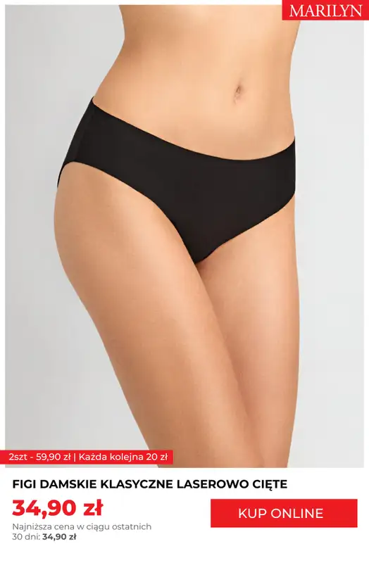 Marilyn - gazetka promocyjna Majtki organiczne w supercenach – z każdą parą taniej! od poniedziałku 18.08  - strona 8