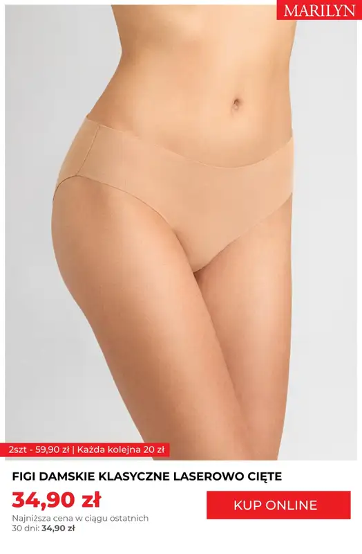 Marilyn - gazetka promocyjna Majtki organiczne w supercenach – z każdą parą taniej! od poniedziałku 18.08  - strona 4