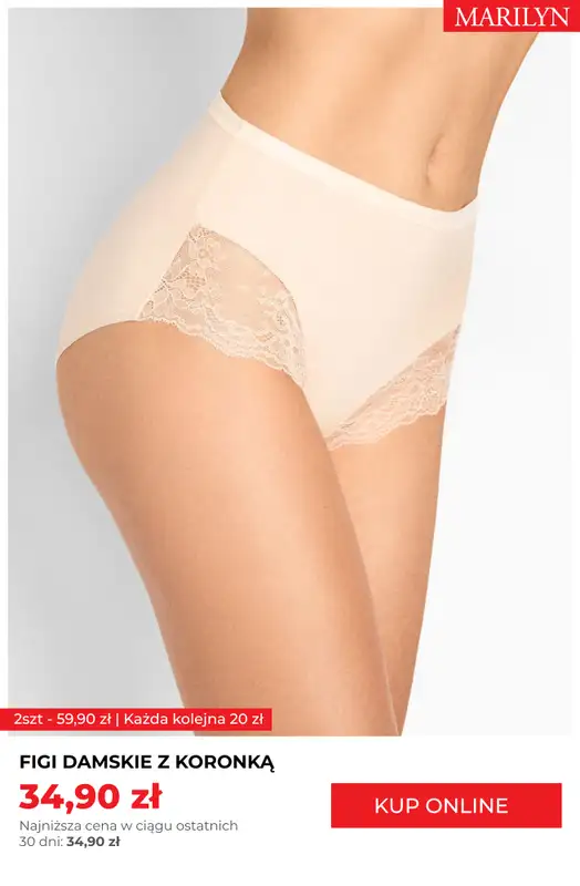 Marilyn - gazetka promocyjna Majtki organiczne w supercenach – z każdą parą taniej! od poniedziałku 18.08  - strona 7