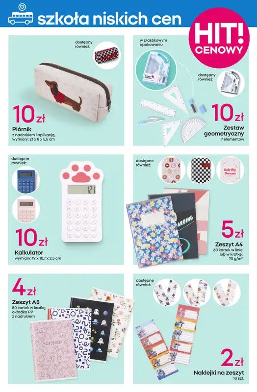 Pepco - gazetka promocyjna Gazetka od czwartku 21.08 do środy 03.09 - strona 7