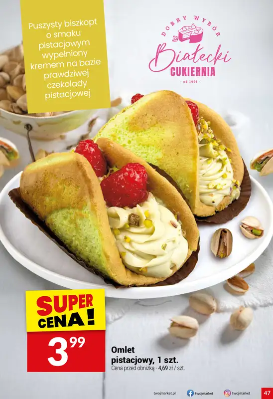 Twój Market - gazetka promocyjna Gazetka od środy 20.08 do wtorku 26.08 - strona 47