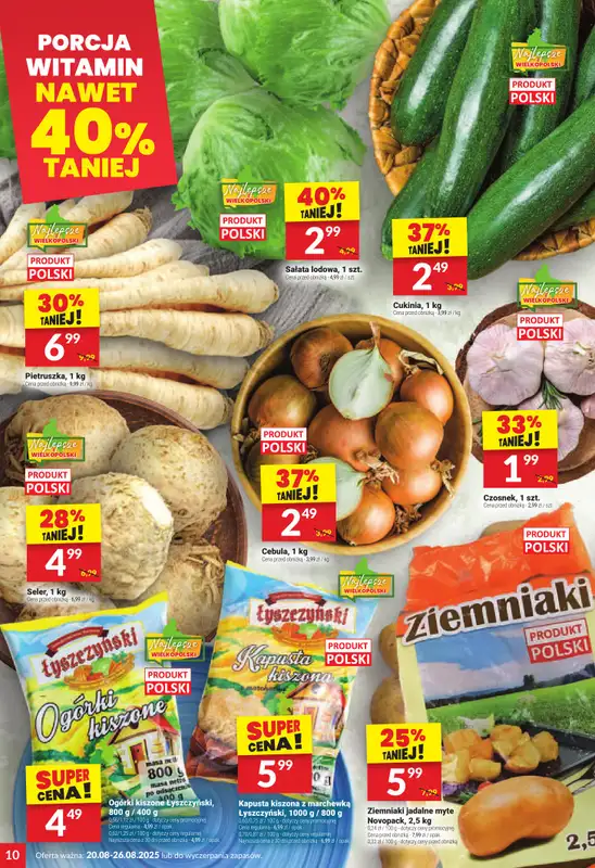 Twój Market - gazetka promocyjna Gazetka od środy 20.08 do wtorku 26.08 - strona 10