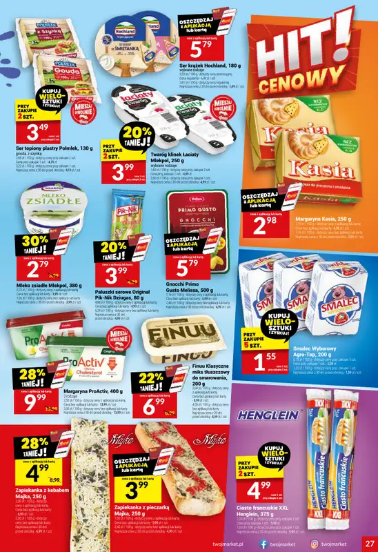 Twój Market - gazetka promocyjna Gazetka od środy 20.08 do wtorku 26.08 - strona 27