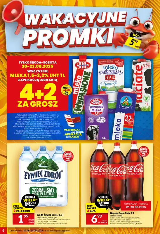 Twój Market - gazetka promocyjna Gazetka od środy 20.08 do wtorku 26.08 - strona 6