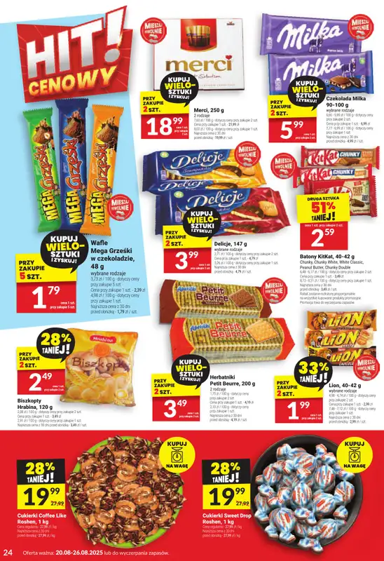 Twój Market - gazetka promocyjna Gazetka od środy 20.08 do wtorku 26.08 - strona 24