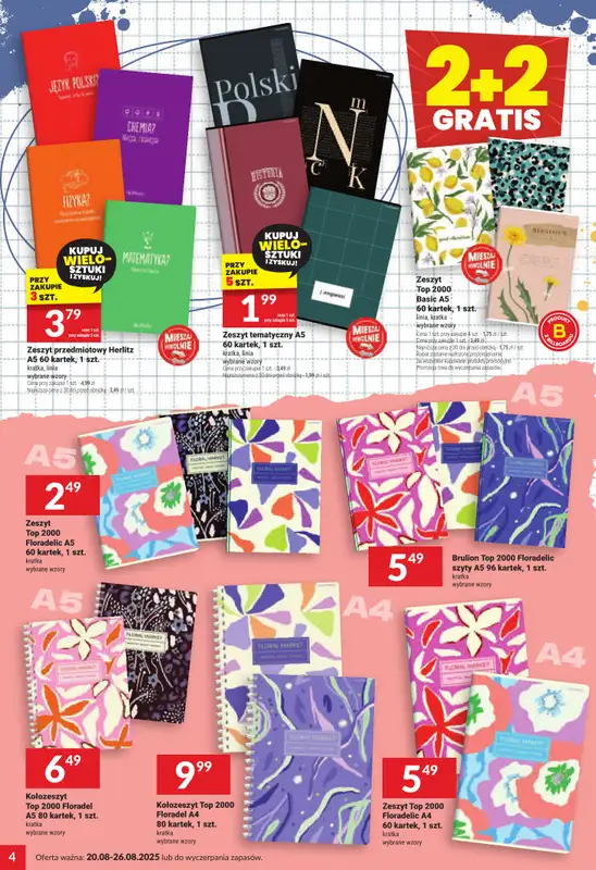 Twój Market - gazetka promocyjna Gazetka od środy 20.08 do wtorku 26.08 - strona 4