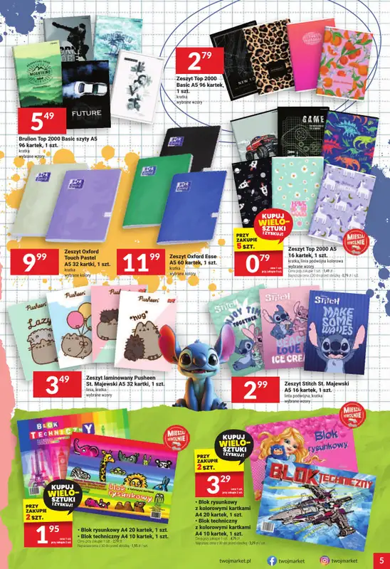Twój Market - gazetka promocyjna Gazetka od środy 20.08 do wtorku 26.08 - strona 5