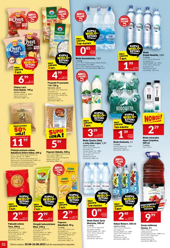 Twój Market - gazetka promocyjna Gazetka od środy 20.08 do wtorku 26.08 - strona 32