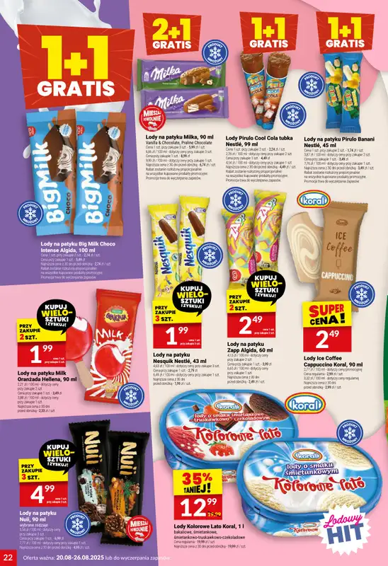 Twój Market - gazetka promocyjna Gazetka od środy 20.08 do wtorku 26.08 - strona 22