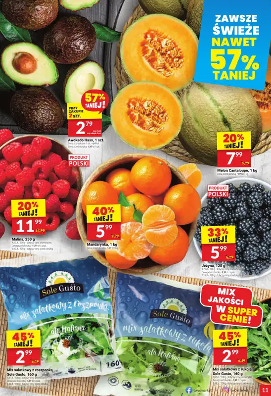 Twój Market - gazetka promocyjna Gazetka od środy 20.08 do wtorku 26.08 - strona 11