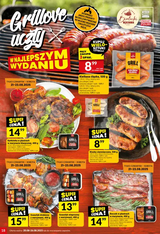 Twój Market - gazetka promocyjna Gazetka od środy 20.08 do wtorku 26.08 - strona 18
