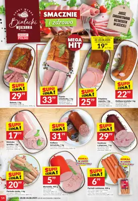 Twój Market - gazetka promocyjna Gazetka od środy 20.08 do wtorku 26.08 - strona 14