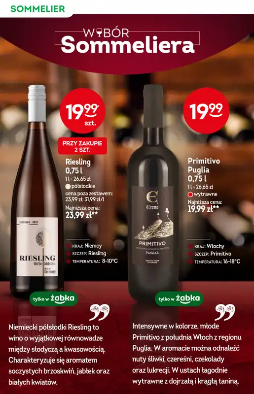 Żabka - gazetka promocyjna Katalog win od środy 20.08 do wtorku 02.09 - strona 6