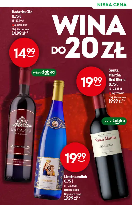 Żabka - gazetka promocyjna Katalog win od środy 20.08 do wtorku 02.09 - strona 9