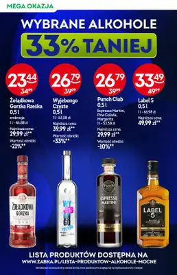 Żabka - gazetka promocyjna Katalog alkoholowy  do wtorku 02.09 - strona 4