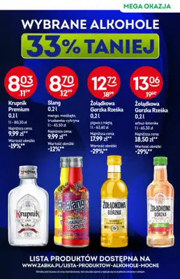 Żabka - gazetka promocyjna Katalog alkoholowy  do wtorku 02.09 - strona 3