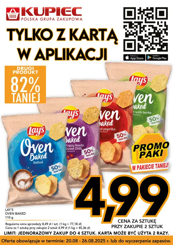 Kupiec - gazetka promocyjna Promopaki od środy 20.08 do wtorku 26.08 - strona 6