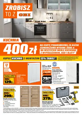 OBI - gazetka promocyjna Gazetka od środy 20.08 do wtorku 09.09