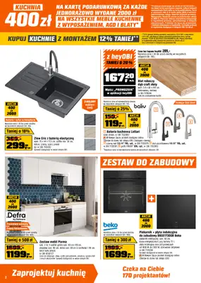 OBI - gazetka promocyjna Gazetka od środy 20.08 do wtorku 09.09 - strona 2