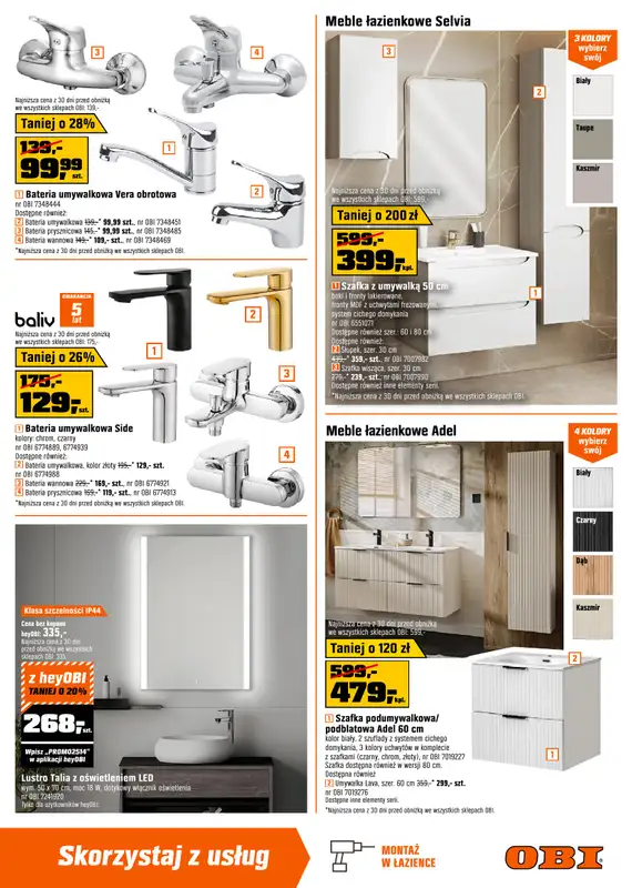 OBI - gazetka promocyjna Gazetka od środy 20.08 do wtorku 09.09 - strona 7