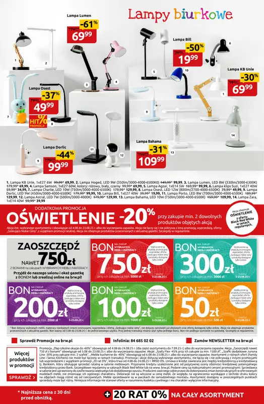 Black Red White - gazetka promocyjna Złap szkolne okazje do -60% od poniedziałku 04.08 do niedzieli 24.08 - strona 20