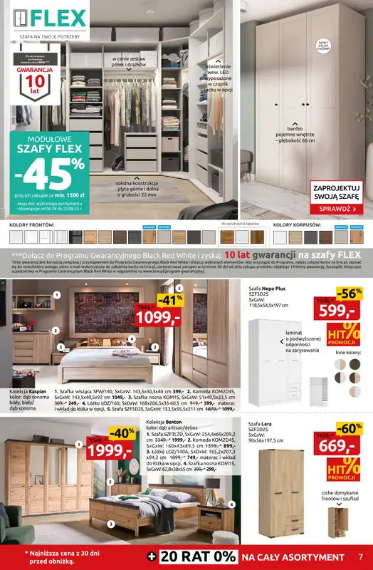 Black Red White - gazetka promocyjna Złap szkolne okazje do -60% od poniedziałku 04.08 do niedzieli 24.08 - strona 7