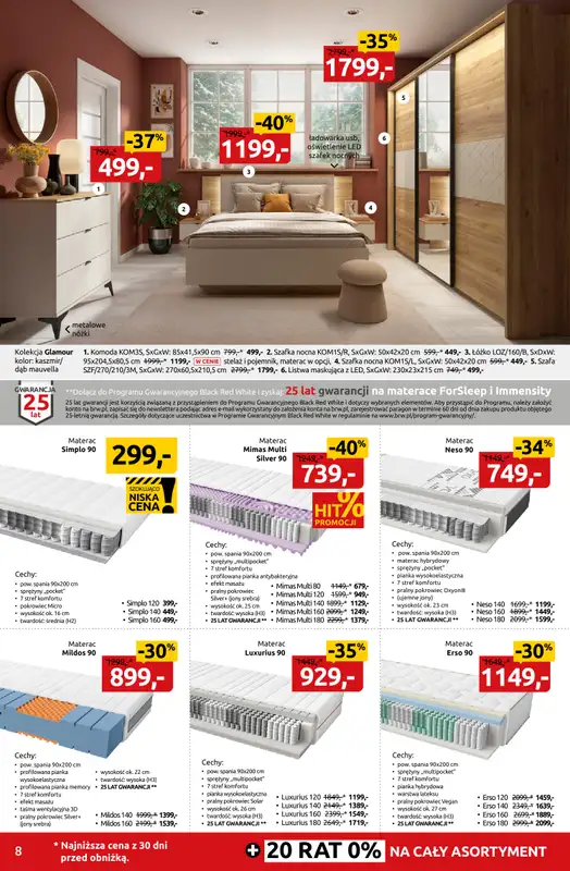 Black Red White - gazetka promocyjna Złap szkolne okazje do -60% od poniedziałku 04.08 do niedzieli 24.08 - strona 8