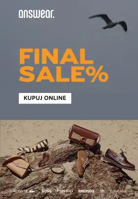 Answear - gazetka promocyjna Final sale od środy 20.08 