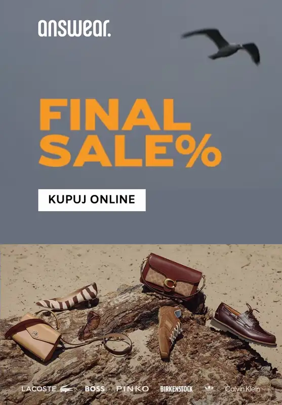 Answear - gazetka promocyjna Final sale od środy 20.08 