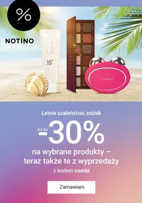 NOTINO - gazetka promocyjna Do -30% na wybrane produkty od środy 20.08 do niedzieli 24.08
