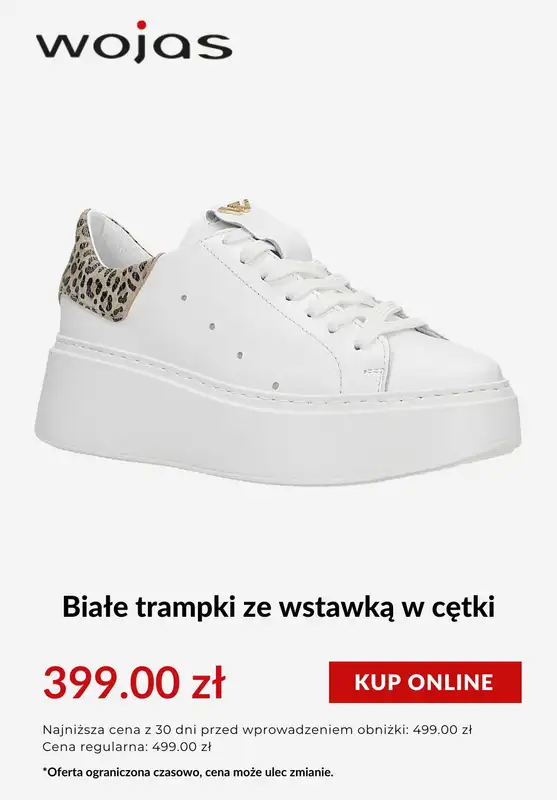 Wojas - gazetka promocyjna -30% na klapki, sandały i wyprzedaż od środy 20.08 do wtorku 26.08 - strona 4