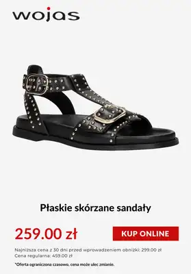 Wojas - gazetka promocyjna -30% na klapki, sandały i wyprzedaż od środy 20.08 do wtorku 26.08 - strona 2