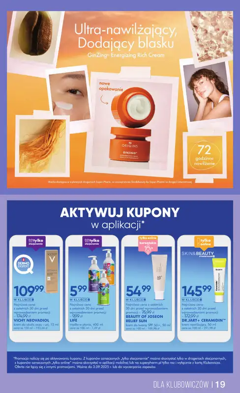 Super-Pharm - gazetka promocyjna Gazetka od piątku 22.08 do środy 03.09 - strona 19