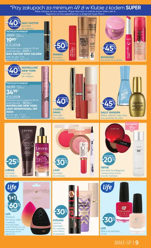 Super-Pharm - gazetka promocyjna Gazetka od piątku 22.08 do środy 03.09 - strona 9