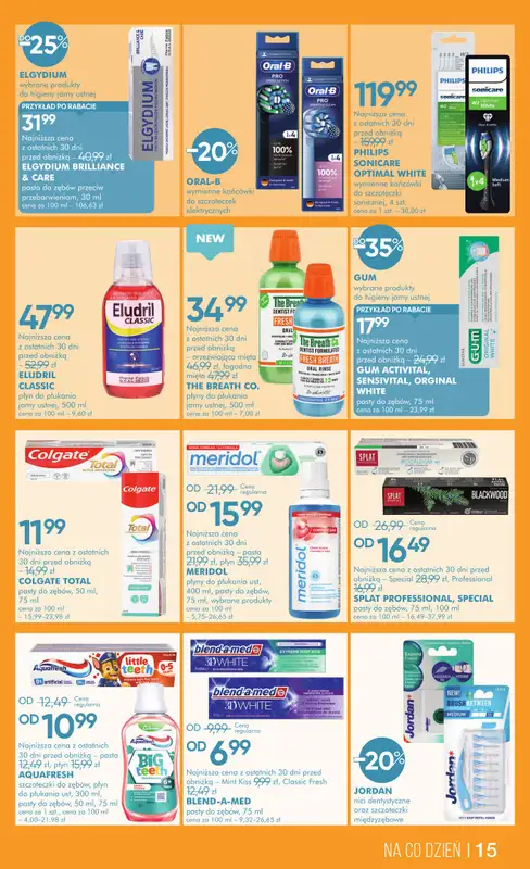 Super-Pharm - gazetka promocyjna Gazetka od piątku 22.08 do środy 03.09 - strona 15