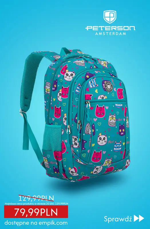 Empik - gazetka promocyjna Plecaki - oferta specjalna od środy 20.08 do niedzieli 31.08 - strona 2