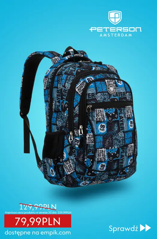 Empik - gazetka promocyjna Plecaki - oferta specjalna od środy 20.08 do niedzieli 31.08 - strona 6