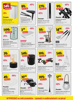 Jula - gazetka promocyjna Gazetka od czwartku 21.08 do środy 17.09 - strona 4 Jula - gazetka promocyjna Gazetka od czwartku 21.08 do środy 17.09 - strona 4