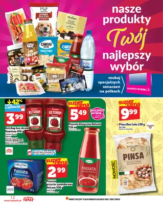 TOPAZ - gazetka promocyjna Gazetka od czwartku 28.08 do środy 03.09 - strona 12 TOPAZ - gazetka promocyjna Gazetka od czwartku 28.08 do środy 03.09 - strona 12
