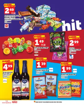 TOPAZ - gazetka promocyjna Gazetka od czwartku 28.08 do środy 03.09 - strona 18 TOPAZ - gazetka promocyjna Gazetka od czwartku 28.08 do środy 03.09 - strona 18