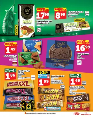 TOPAZ - gazetka promocyjna Gazetka od czwartku 28.08 do środy 03.09 - strona 19 TOPAZ - gazetka promocyjna Gazetka od czwartku 28.08 do środy 03.09 - strona 19