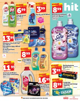 TOPAZ - gazetka promocyjna Gazetka od czwartku 28.08 do środy 03.09 - strona 25 TOPAZ - gazetka promocyjna Gazetka od czwartku 28.08 do środy 03.09 - strona 25