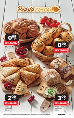 Netto - gazetka promocyjna Bezrzecze ul. Parkowa 1 - otwarcie już w CZWARTEK 21.08 od czwartku 21.08 do soboty 23.08 - strona 3