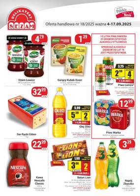 Delikatesy Sezam - gazetka promocyjna Gazetka od czwartku 04.09 do środy 17.09