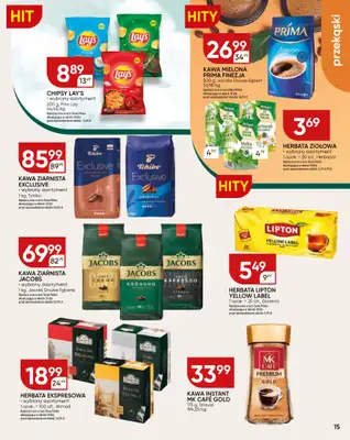 Chata Polska - gazetka promocyjna Gazetka od czwartku 28.08 do niedzieli 07.09 - strona 15 Chata Polska - gazetka promocyjna Gazetka od czwartku 28.08 do niedzieli 07.09 - strona 15