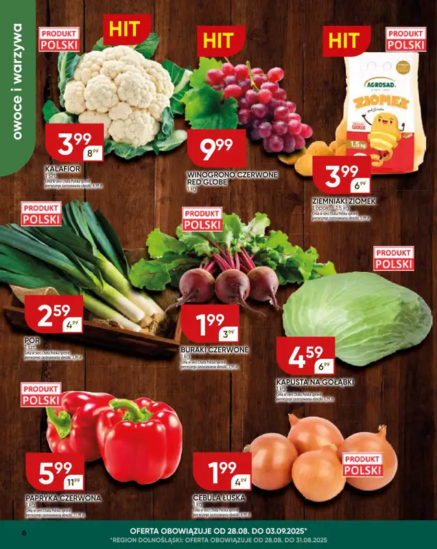 Chata Polska - gazetka promocyjna Gazetka od czwartku 28.08 do niedzieli 07.09 - strona 6