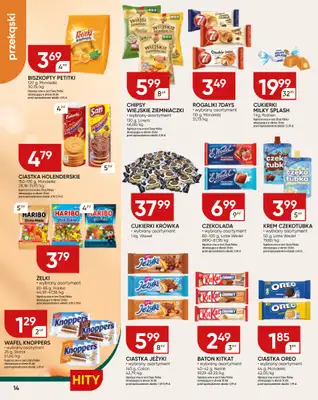 Chata Polska - gazetka promocyjna Gazetka od czwartku 28.08 do niedzieli 07.09 - strona 14 Chata Polska - gazetka promocyjna Gazetka od czwartku 28.08 do niedzieli 07.09 - strona 14