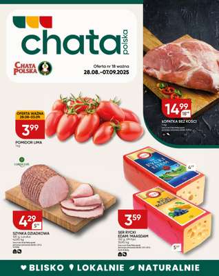 Chata Polska - gazetka promocyjna Gazetka od czwartku 28.08 do niedzieli 07.09
